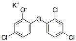 potassium 5-chloro-2-(2,4-dichlorophenoxy)phenolate Structure