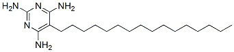5-hexadecylpyrimidine-2,4,6-triamine Structure