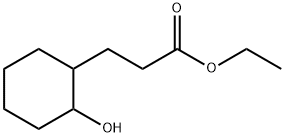 ethyl 2-hydroxycyclohexanepropionate Structure