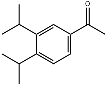 1-[3,4-bis(1-methylethyl)phenyl]ethan-1-one  Structure