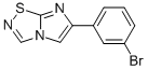 6-(3-Bromo-phenyl)-imidazo[1,2-d][1,2,4]thiadiazole Structure