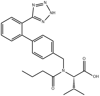 Valsartan Related Compound B (Valsartan EP Impurity C) Structure