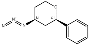 (2R,4S)-4-azido-2-phenyltetrahydro-2H-pyran Structure