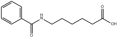 6-benzamidohexanoic acid  Structure