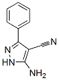5-amino-3-phenyl-4-cyano -1H pyrazole Structure