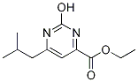 ethyl 2-hydroxy-6-isobutylpyriMidine-4-carboxylate Structure