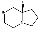 Pyrrolo[1,2-a]pyrazine, octahydro-, (8aR)- (9CI) Structure