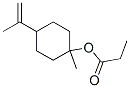 1-methyl-4-(1-methylvinyl)cyclohexyl propionate  Structure