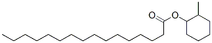 2-methylcyclohexyl palmitate Structure