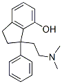 1-[2-(dimethylamino)ethyl]-1-phenylindan-7-ol Structure