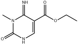 ethyl 6-iMino-1-Methyl-2-oxo-1,2,3,6-tetrahydropyriMidine-5-carboxylate Structure