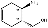 TRANS-(6-AMINO-CYCLOHEX-3-ENYL)-METHANOL Structure