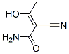 2-Butenamide, 2-cyano-3-hydroxy-, (Z)- (9CI) Structure