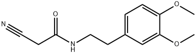 N-(2-(3,4-DIMETHOXYPHENYL)ETHYL)-2-NITRILOETHANAMIDE Structure