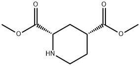 Dimethyl (2S,4R)-piperidine-2,4-dicarboxylate Structure