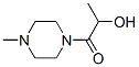 1-(4-Methyl-1-piperazinyl)-1-oxo-2-propanol Structure