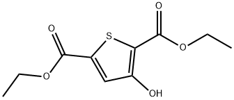 DIETHYL 3-HYDROXYTHIOPHENE-2,5-DICARBOXYLATE Structure