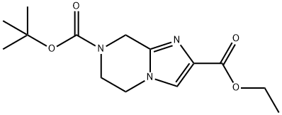 7-BOC-5,6,7,8-四氢咪唑并[1,2-A]吡嗪-2-甲酸乙酯