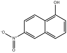 1-Hydroxy-6-nitronaphthalene Structure