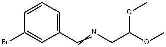 N-[(3-Bromophenyl)methylene]-2,2-dimethoxyethanamine Structure