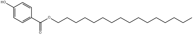 4-Hydroxybenzoic acid hexadecyl ester Structure