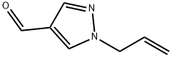 1H-pyrazole-4-carboxaldehyde, 1-(2-propenyl)- Structure
