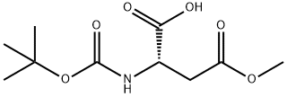 2-(tert-butoxycarbonylamino)-4-methoxy-4-oxobutanoic acid
