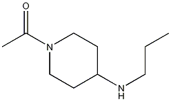 1-ACETYL-4-(N-PROPYLAMINO)PIPERIDINE Structure