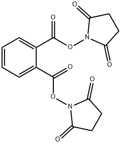 1,2-Benzenedicarboxylic acid 1,2-bis-(2,5-dioxo-1-pyrrolidinyl) ester Structure