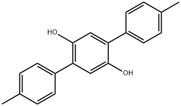 4,4''-Dimethyl-[1,1':4',1''-terphenyl]-2',5'-diol Structure
