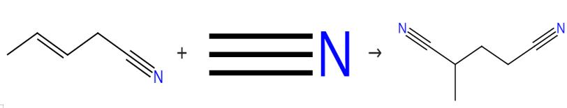 图3 甲基戊二腈的合成路线 图3 甲基戊二腈的合成路线