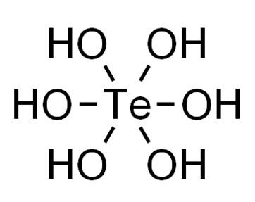 碲酸的化学结构式 碲酸的化学结构式