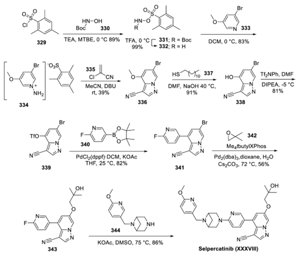 Selpercatinib synthesis