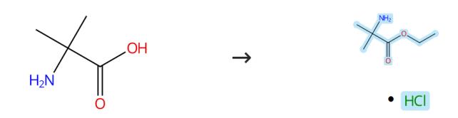 2-氨基异丁酸乙酯盐酸盐的制备方法