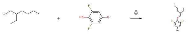 4-溴-2,6-二氟苯酚反应一 4-溴-2,6-二氟苯酚反应一