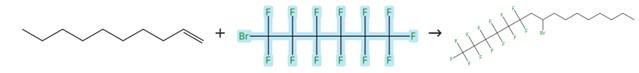 1-溴全氟己烷的加成反应