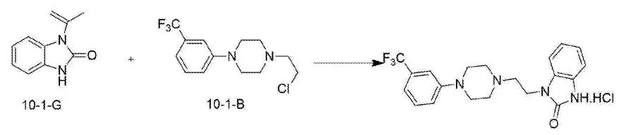 1,3-二氢-1-(1-甲基乙炔基)-2H-苯并咪唑-2-酮反应一 1,3-二氢-1-(1-甲基乙炔基)-2H-苯并咪唑-2-酮反应一