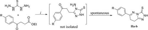 TRIAZOLOPYRIDAZINE derivative synthesis