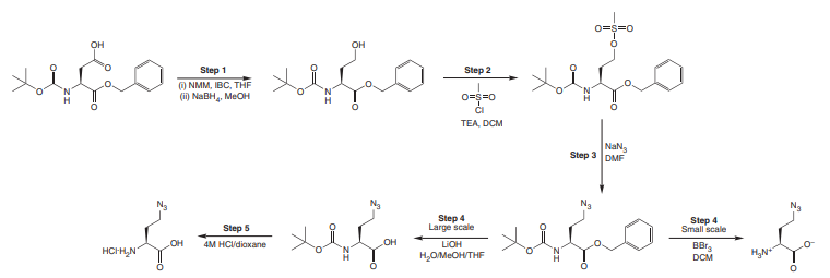 L-Azidohomoalanine synthesis