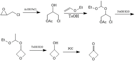 3-Oxetanone synthesis