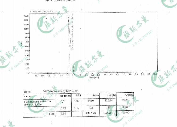 4-氨基苯甲脒二盐酸盐 2498-50-2-维斯尔曼02.jpg 4-氨基苯甲脒二盐酸盐 2498-50-2-维斯尔曼02.jpg