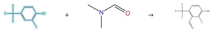 4-溴-3-氟三氟甲苯的酰化反应
