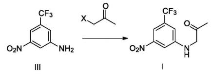 3-氨基-5-硝基三氟甲苯的反应一