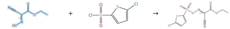 Acylation reaction of Ethyl cyanoglyoxylate-2-oxime Article illustration