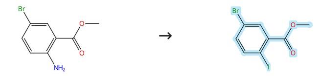 5-溴-2-碘苯甲酸甲酯的制备方法