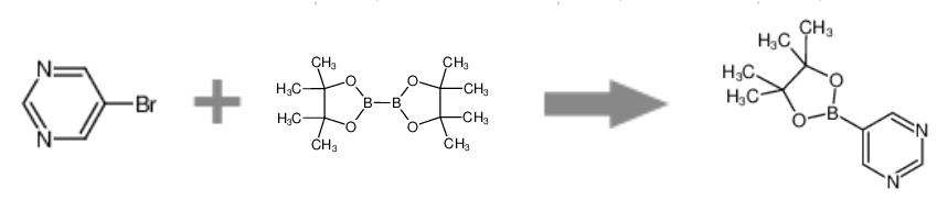 嘧啶-5-硼酸嚬哪醇酯的用途及制法