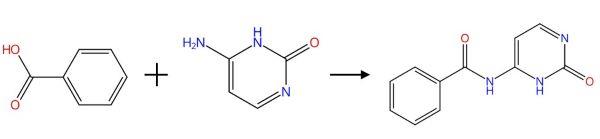 N4-苯甲酰基胞嘧啶的合成及用途