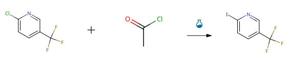 5-三氟甲基-2-碘吡啶的制备及其反应信息