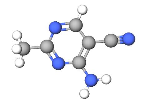 2-甲基-4-氨基嘧啶-5-腈的应用
