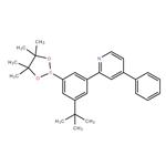 Pyridine, 2-[3-(1,1-dimethylethyl)-5-(4,4,5,5-tetramethyl-1,3,2-dioxaborolan-2-yl)phenyl]-4-phenyl- pictures